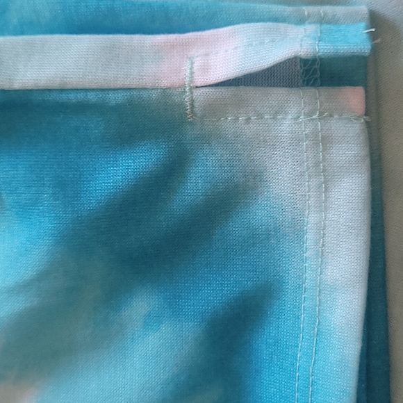 Living My Best Life Tie Dye Pajama Set With Squishy - Picture 6 of 6